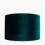Bow 30cm Forest Green Velvet Cylinder Shade } OUTLET