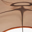 Bow 40cm Tobacco Velvet Cylinder Shade