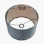 Bow 40cm Slate Velvet Cylinder Shade