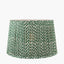 Vienna 35cm Zig Zag Gathered Forest Green Empire Shade