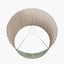 Vienna 35cm Zig Zag Gathered Forest Green Empire Shade