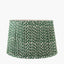 Vienna 35cm Zig Zag Gathered Forest Green Empire Shade