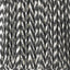 Vienna 30cm Zig Zag Gathered Black Empire Shade