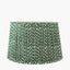 Vienna 45cm Forest Green Chevron Mushroom Pleat Lampshade