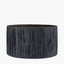 Tilia 30cm Black Raffia Cylinder Shade