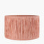 Tilia 35cm Apricot Raffia Cylinder Shade
