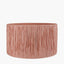 Tilia 40cm Apricot Raffia Cylinder Shade