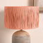 Tilia 45cm Apricot Raffia Cylinder Shade