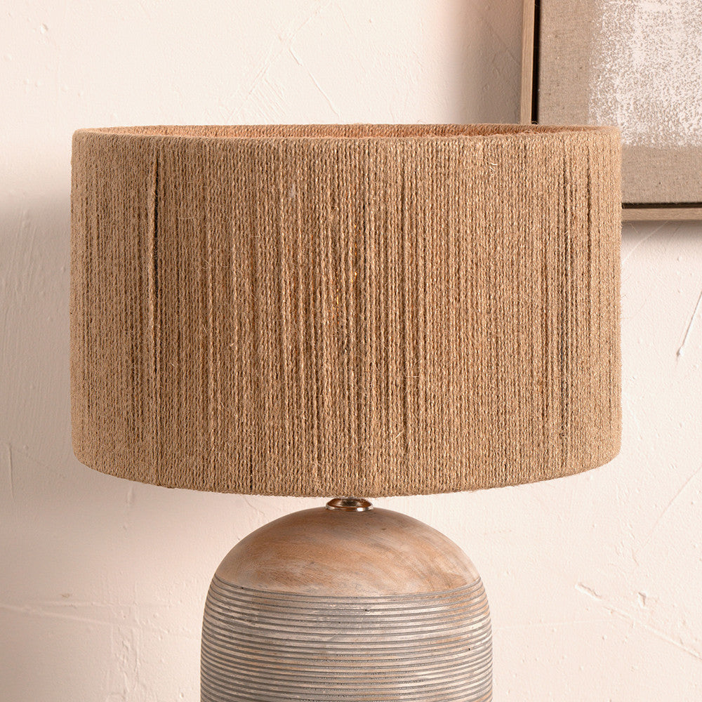 Issa Natural Rope 45cm Cylinder Shade