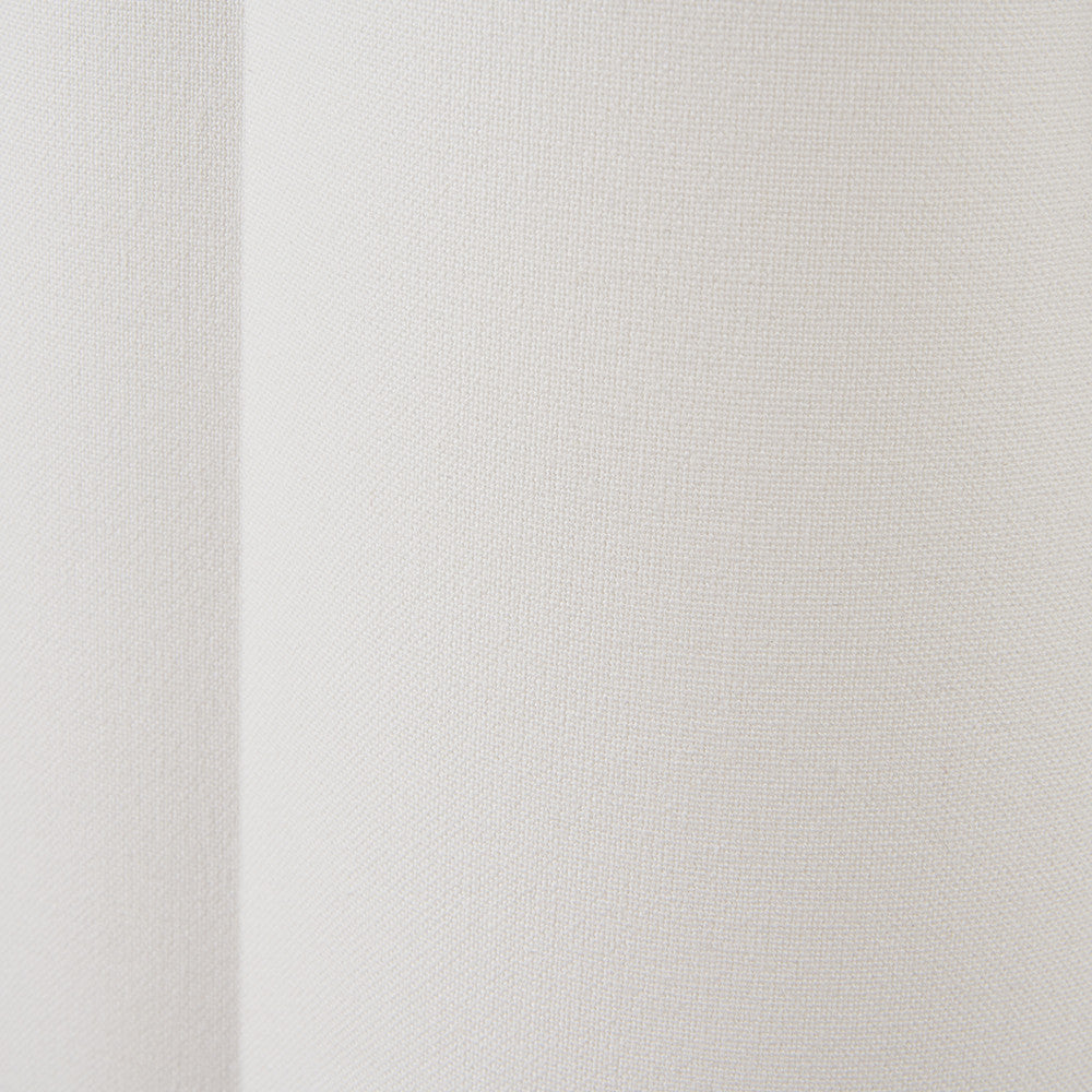 Posy 30cm White Handloom Scalloped Tapered Lampshade