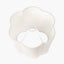 Bloom 30cm White Handloom Scalloped Cylinder Lampshade