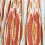 Izara 30cm Cinnamon Ikat Patterned Mushroom Pleat Tapered Lampshade