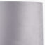 Rene 25cm Light Grey Velvet Cylinder Lampshade