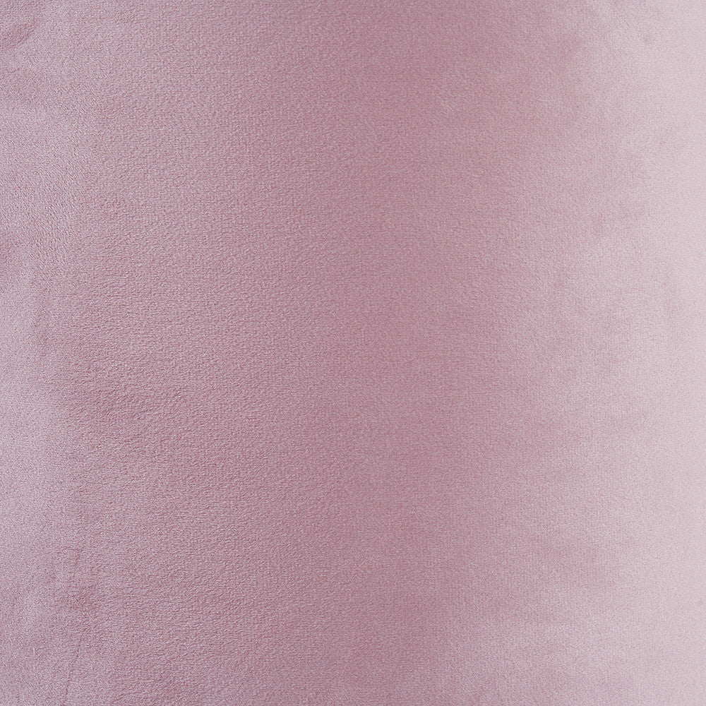 Rene 40cm Blush Velvet Cylinder Lampshade
