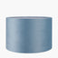 Rene 40cm Duck Egg Velvet Cylinder Lampshade