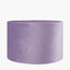 Rene 45cm Lilac Velvet Cylinder Lampshade