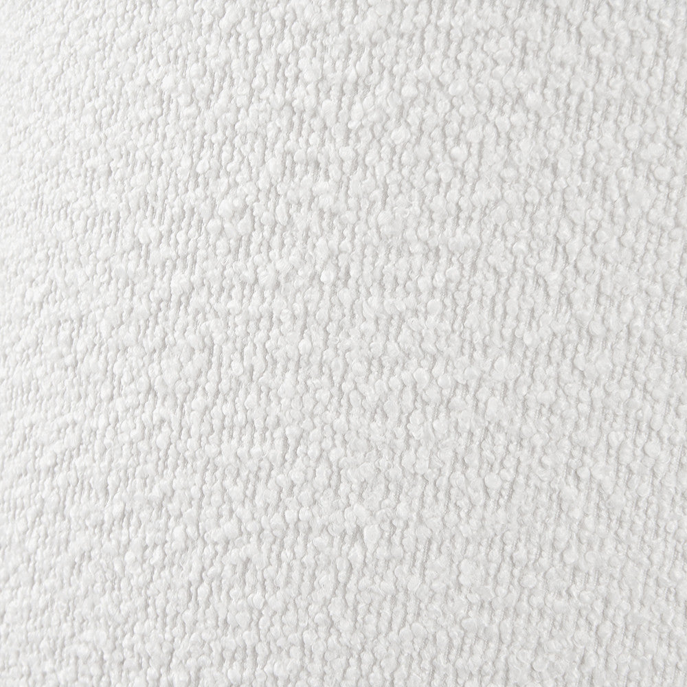 Rouen 30cm White Boucle Cylinder Lampshade