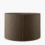 Rouen 50cm Mocha Brown Boucle Cylinder Lampshade