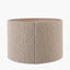 Rouen 50cm Taupe Boucle Cylinder Lampshade