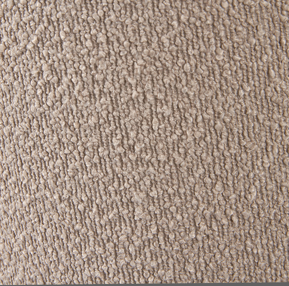 Rouen 50cm Taupe Boucle Cylinder Lampshade