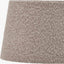 Martigues 30cm Taupe Boucle Tapered Lampshade