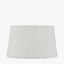 Martigues 30cm White Boucle Tapered Lampshade