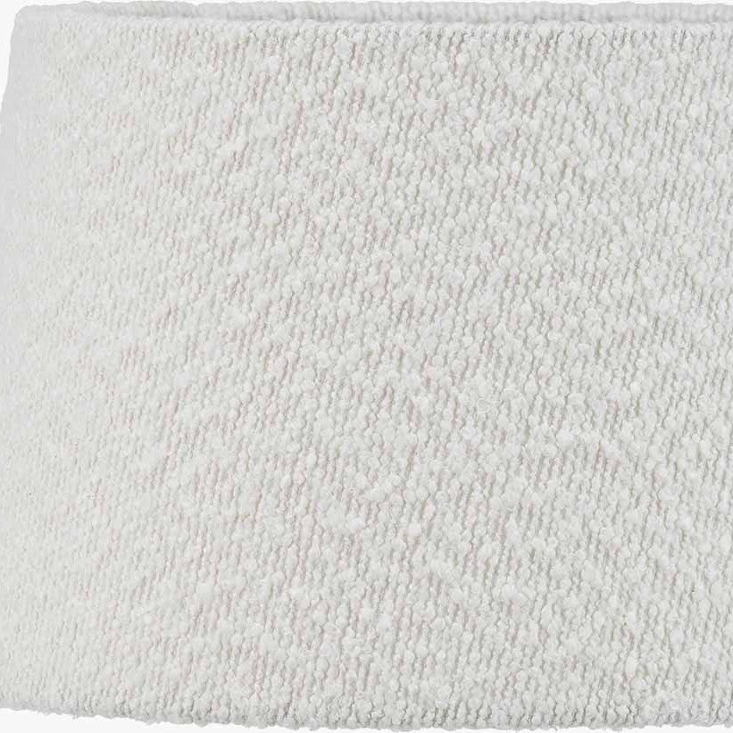 Martigues 30cm White Boucle Tapered Lampshade