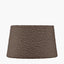 Martigues 40cm Mocha Brown Boucle Tapered Lampshade