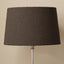 Martigues 45cm Mocha Brown Boucle Tapered Lampshade
