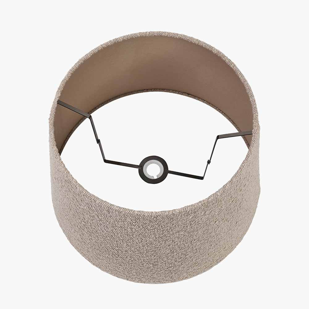 Martigues 45cm Taupe Boucle Tapered Lampshade