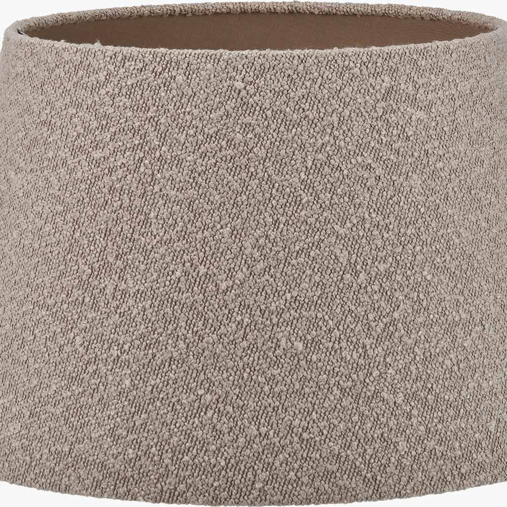 Martigues 45cm Taupe Boucle Tapered Lampshade