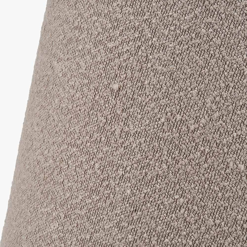 Martigues 45cm Taupe Boucle Tapered Lampshade