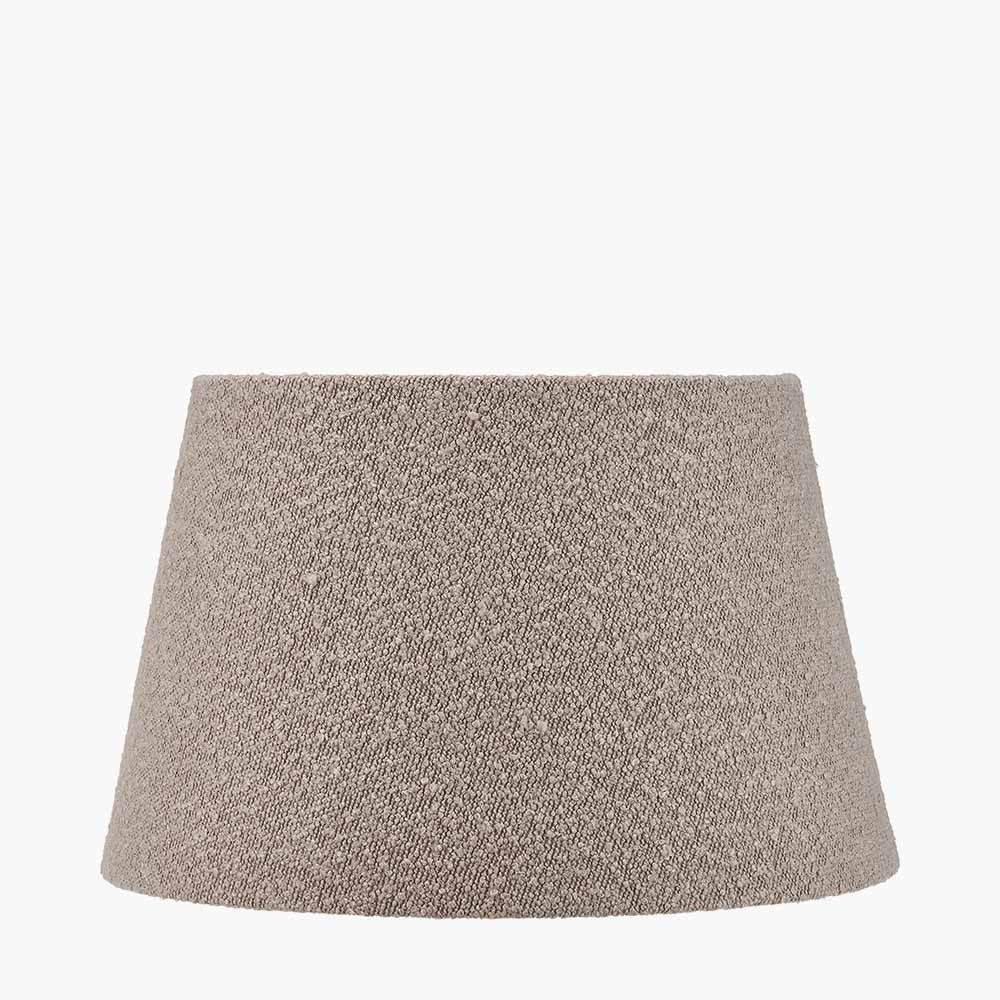 Martigues 45cm Taupe Boucle Tapered Lampshade