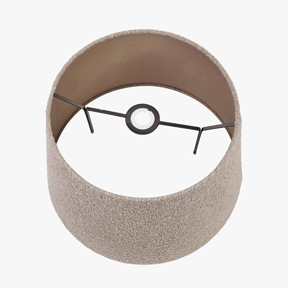 Martigues 50cm Taupe Boucle Tapered Lampshade