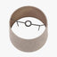 Martigues 50cm Taupe Boucle Tapered Lampshade