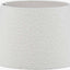 Martigues 50cm White Boucle Tapered Lampshade