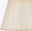 Maya 30cm Almond Silk Box Pleat Tapered Lampshade