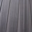 Maya 30cm Steel Grey Silk Box Pleat Tapered Lampshade
