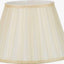 Maya 35cm Almond Silk Box Pleat Tapered Lampshade