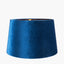 Aida 50cm Sapphire Velvet Tapered Lampshade } OUTLET