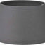 Lys 35cm Steel Grey Self Lined Linen Tapered Lampshade