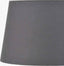 Lys 35cm Steel Grey Self Lined Linen Tapered Lampshade