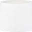 Lys 35cm White Self Lined Linen Tapered Lampshade