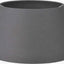Lys 40cm Steel Grey Self Lined Linen Tapered Lampshade