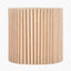 Callista 40cm Natural Linen Hard Pleat Lampshade