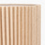 Callista 40cm Natural Linen Hard Pleat Lampshade