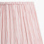 Thiago 30cm Cinnamon Stripe Mushroom Pleat Tapered Lampshade