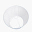 Thiago 30cm Ocean Blue Stripe Mushroom Pleat Tapered Lampshade