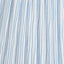 Thiago 30cm Ocean Blue Stripe Mushroom Pleat Tapered Lampshade