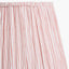 Thiago 35cm Cinnamon Stripe Mushroom Pleat Tapered Lampshade